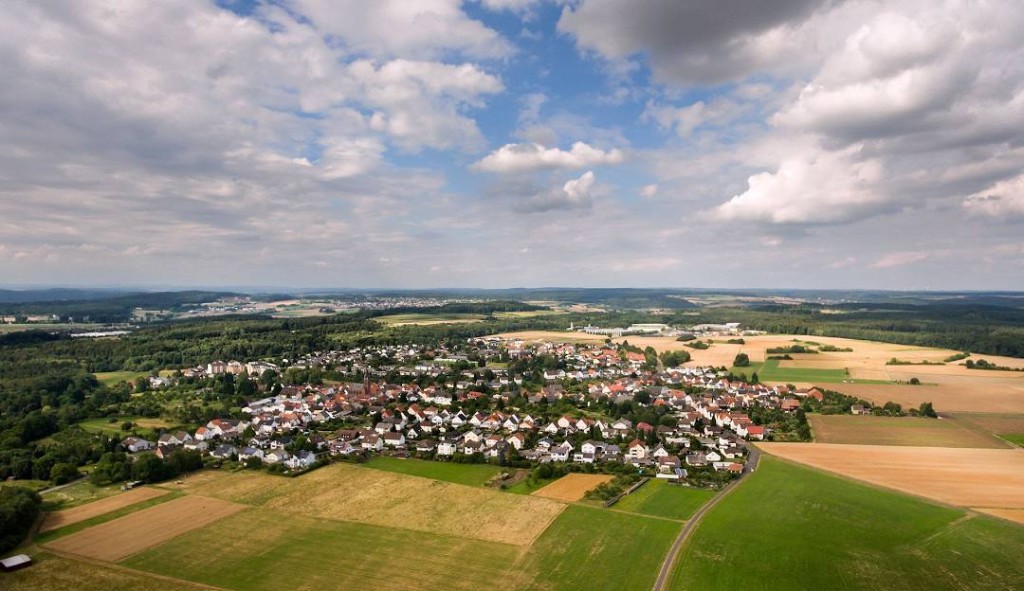 Hessische Landschaft in der Region Fernwald